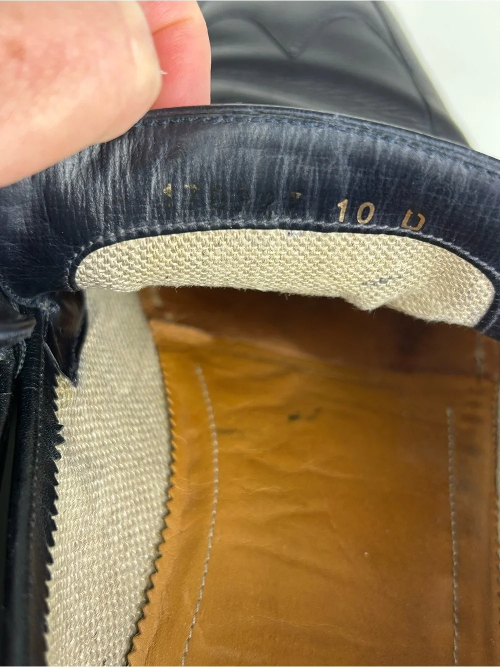 GUCCI MENS LOAFERS BLACK SIZE 10D